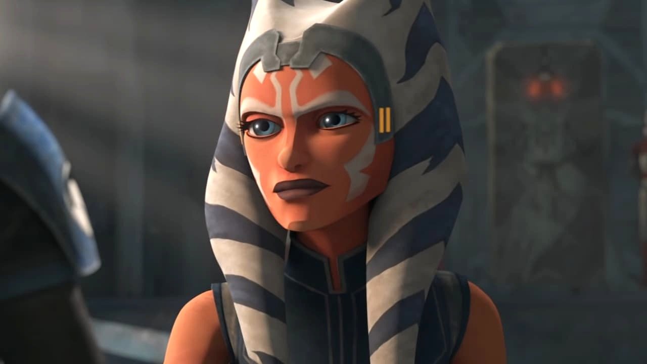 Image of the younger Ahsoka in Star Wars The Clone Wars