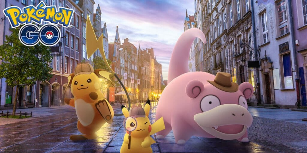 detective pikachu pokemon go