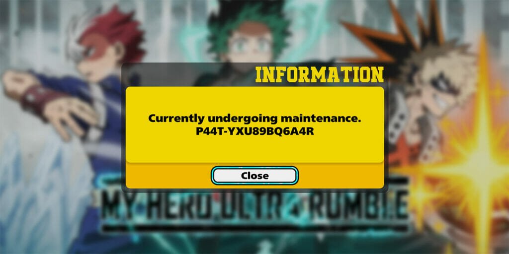 How To Check My Hero Ultra Rumble Server Status 