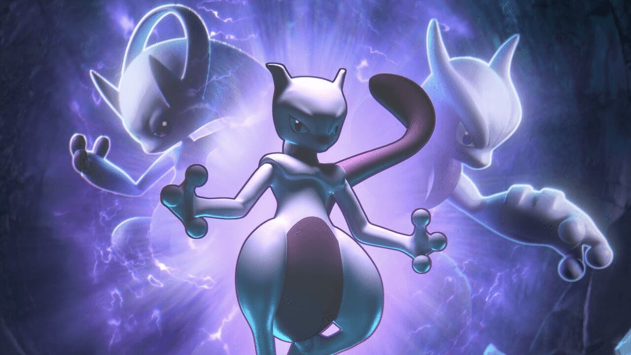 Mewtwo Pokemon UNITE Official Promotional Render