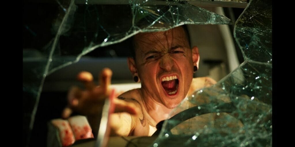 saw 7 chester bennington trap kill scene