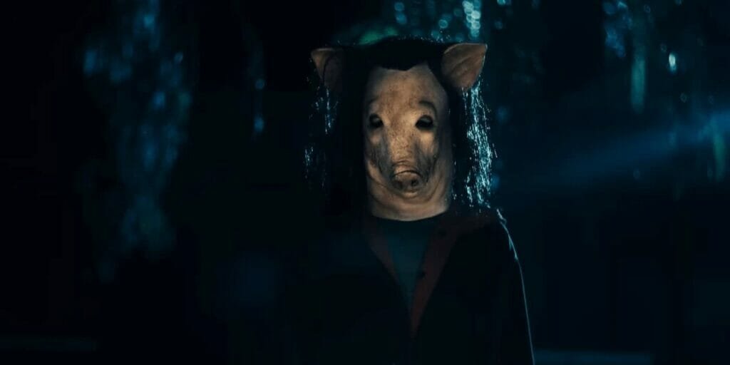 The Pig killer returns in Saw X, the latest entry in the horror movie franchise.